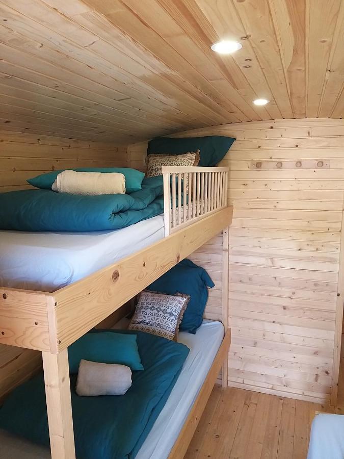 Roulottes du Chalet des Pins Rougeou Extérieur photo
