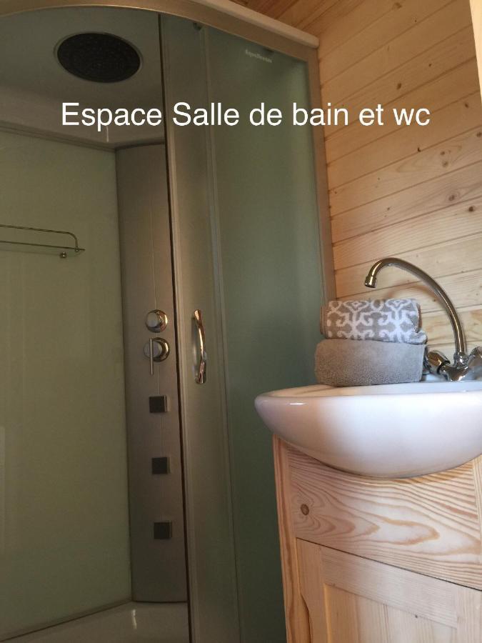 Roulottes du Chalet des Pins Rougeou Extérieur photo