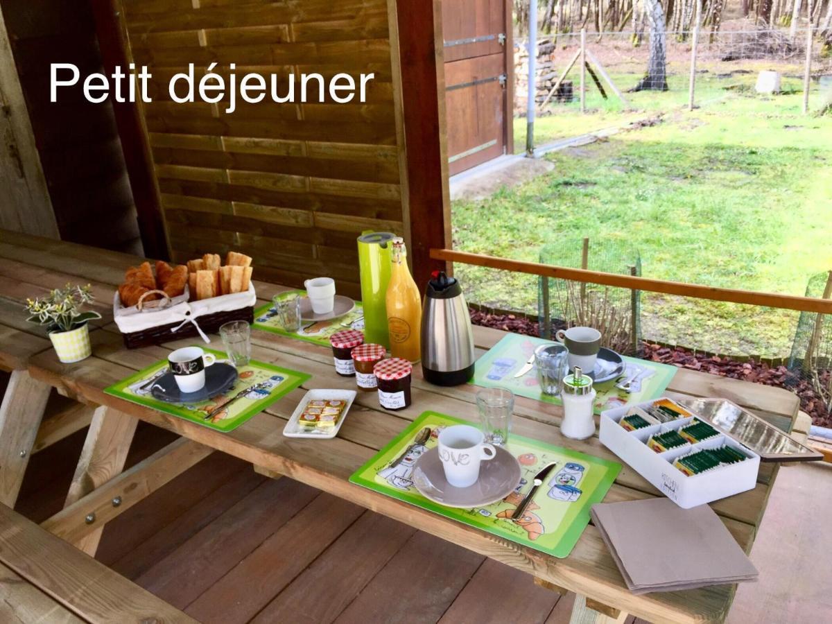 Roulottes du Chalet des Pins Rougeou Extérieur photo