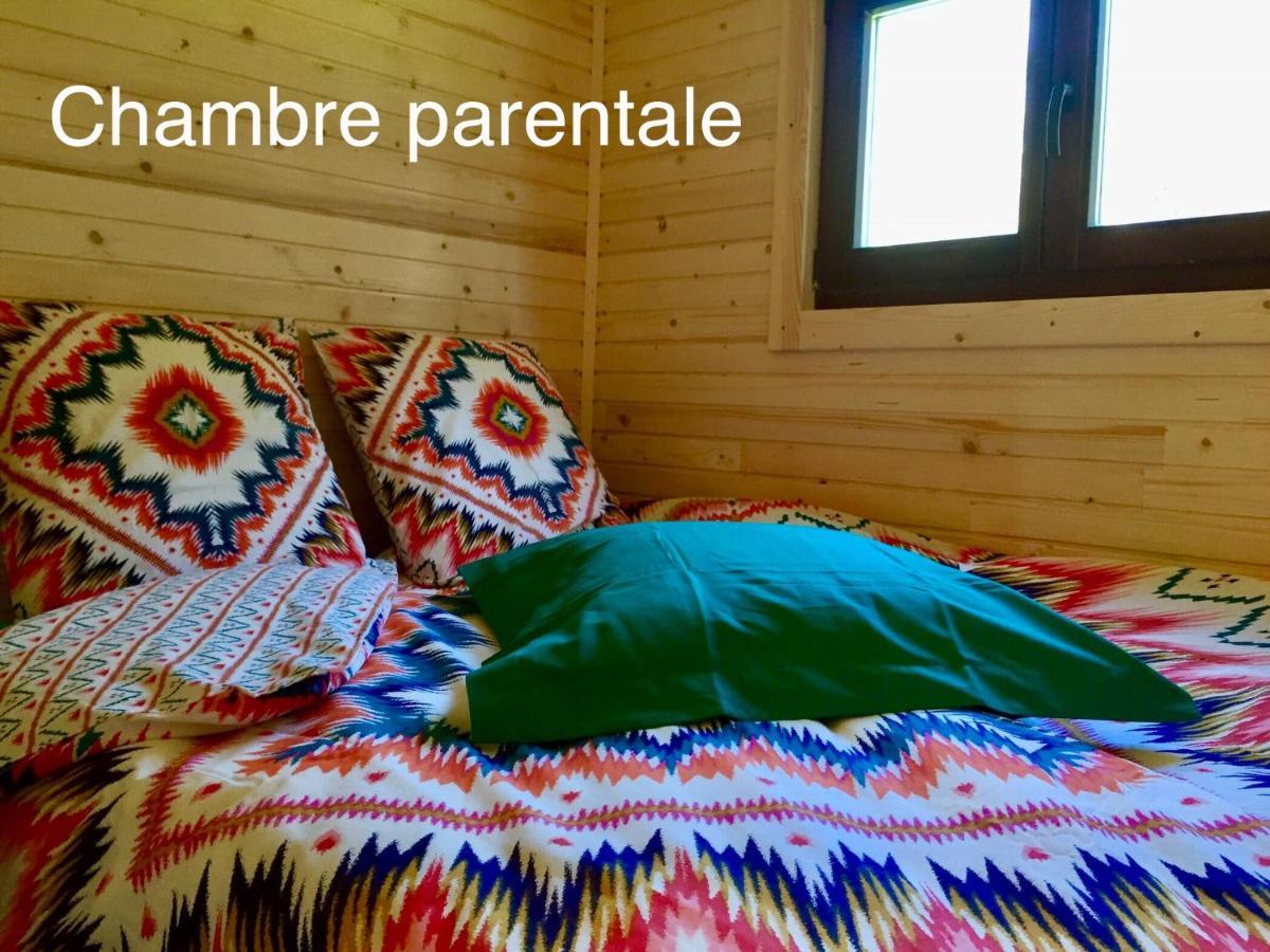 Roulottes du Chalet des Pins Rougeou Extérieur photo