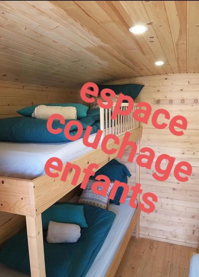 Roulottes du Chalet des Pins Rougeou Extérieur photo